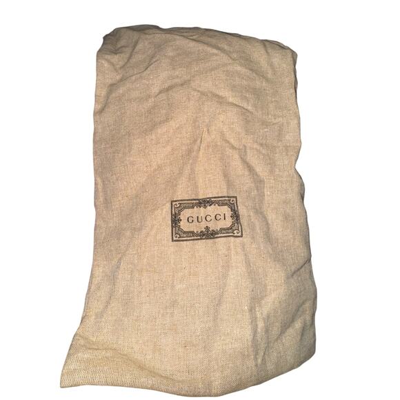 Gucci Shoe Bag 100% Cotton Authentic - Picture 1 of 3